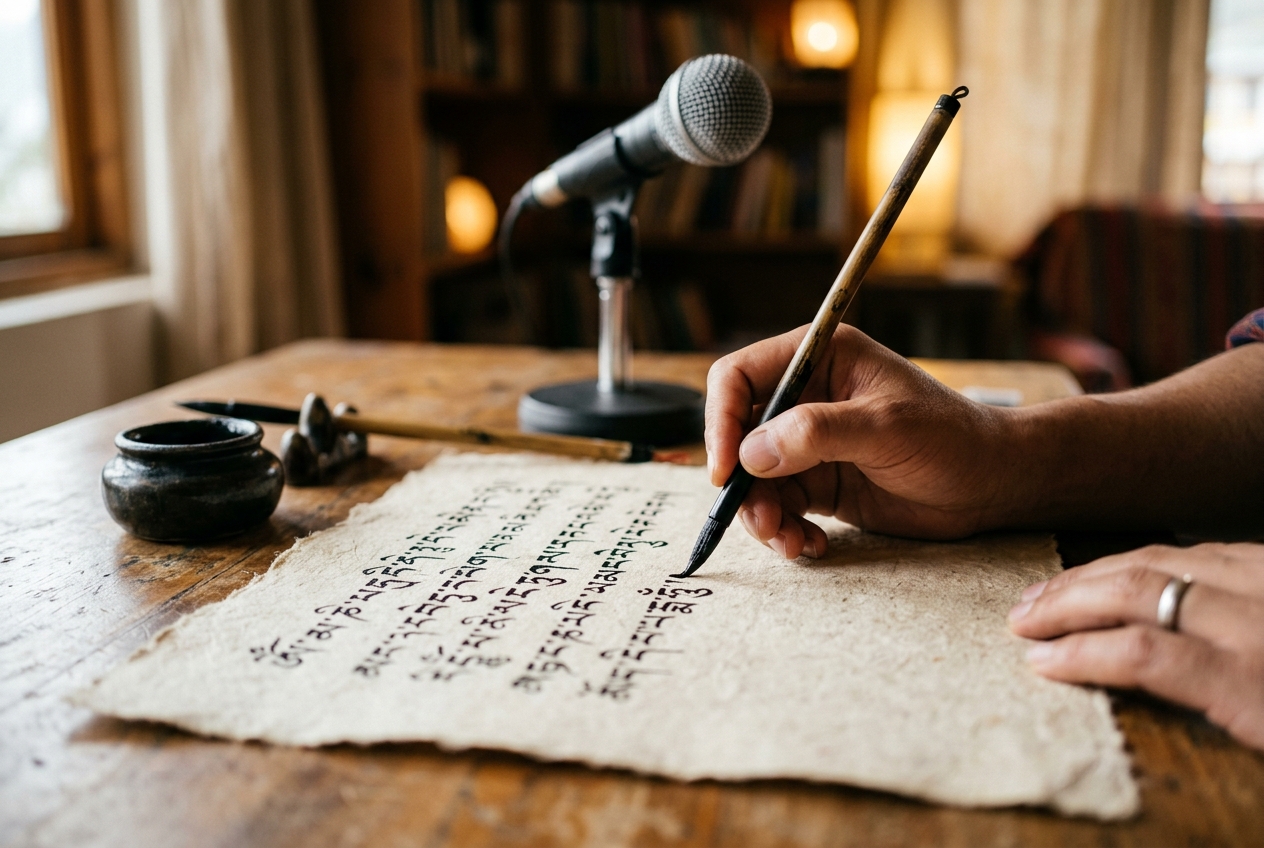Written meets spoken